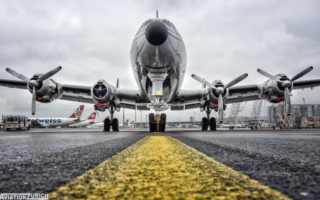 Superconstellation Flyers | Lockheed C-121C | HB-RSC | Zurich