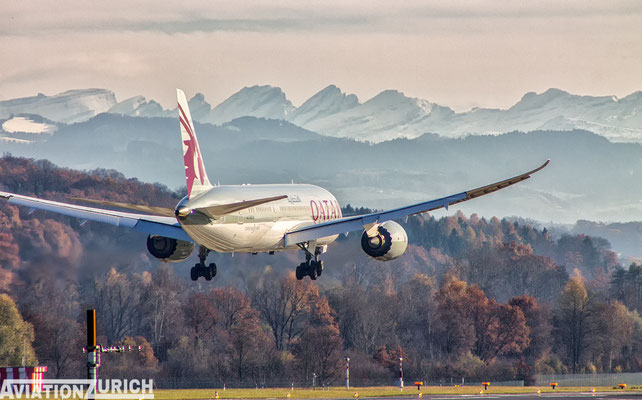 Qatar Airways | Boeing 787-8 | A7-BCW | Zurich