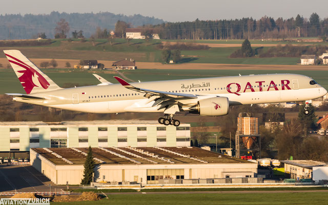 Qatar Airways | Airbus A350-900 | A7-ALT | Zurich