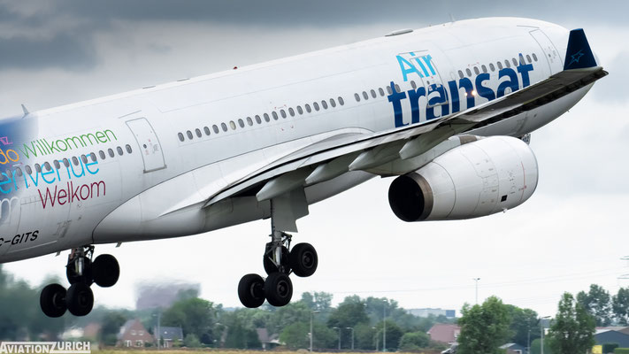 Air Transat | Airbus A330-200 | C-GITS | Amsterdam