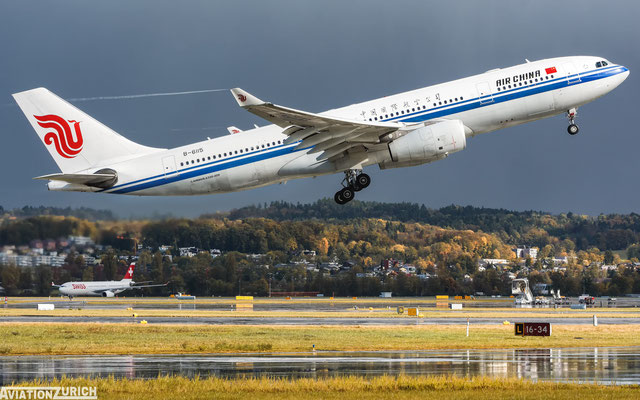 Air China | Airbus A330-200 | B-6115 | Zurich