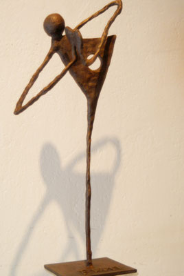 Bronzefigur: "Zentriert", SOLD