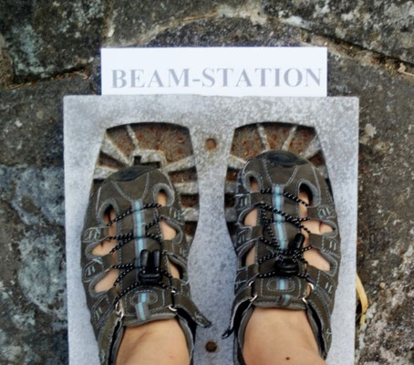 " Beam Station", Gußeisenform für Gummistiefel
