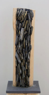 Serie: Holz mit Stein, SOLD