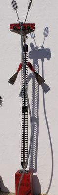 Serie: "Mindsweeper", Altmetall bearbeitet, SOLD
