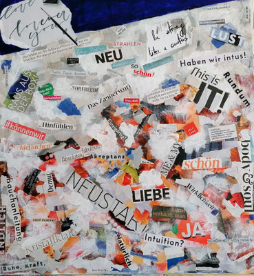 Papier Collage 1, 2021, SOLD