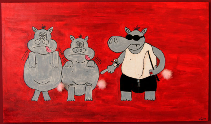 Serie: "Sado Maso", Mischtechnik, SOLD