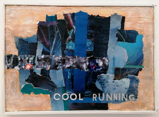 Papier Collage, "Cool running"
