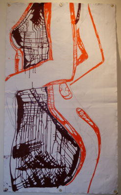 Serie Akte, floating pictures, SOLD