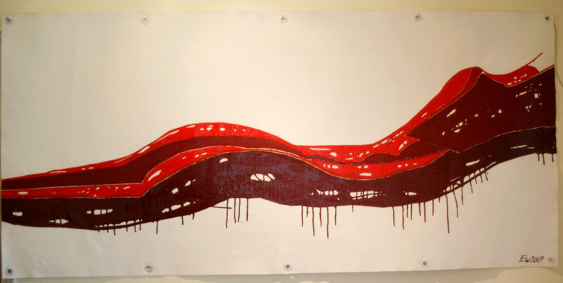 Serie: Frauenakte, floating pictures, SOLD