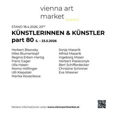 Invitation part 80, vienna art market, april 2026