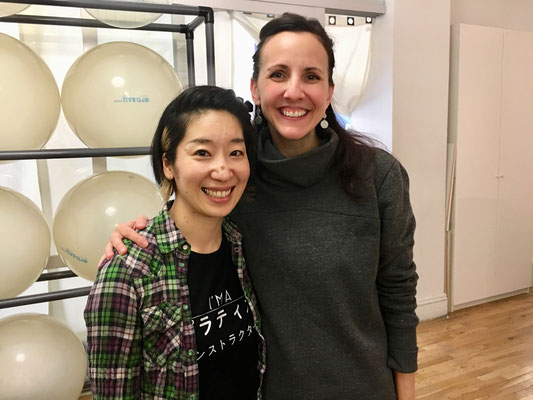私のメンターでもあるStephanie。元Radio City Muisc Hall Rockettes のダンサーさんでもあります。