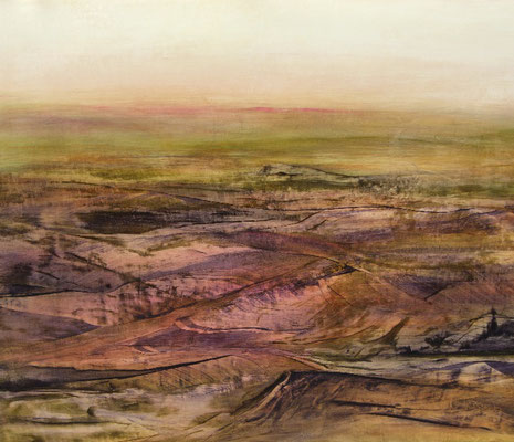 Unberührt, 60x80m.P., Öl auf Papier