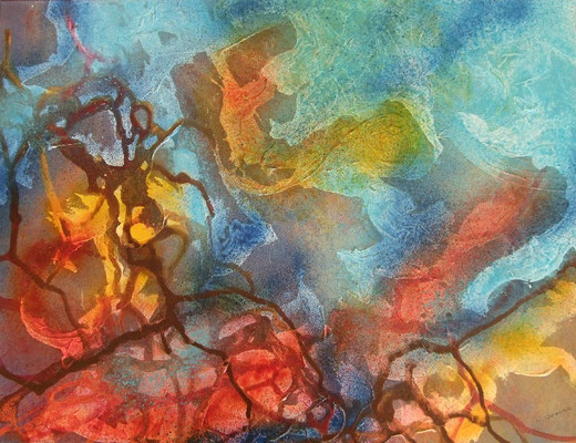 Fantasia, 60x80, Acryl auf Leinwand