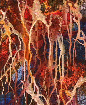 Metamorphose, 60x50, Acryl auf Leinwand
