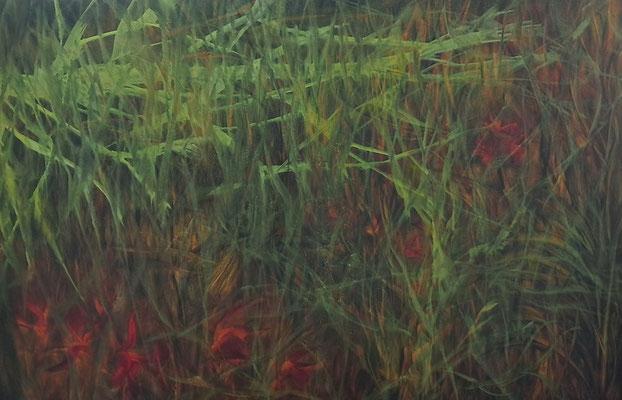 Wilde Schönheit, 80x120, Öl auf Leinwand