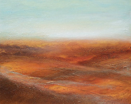 Die Erde trägt, 40x50, Öl auf Leinwand