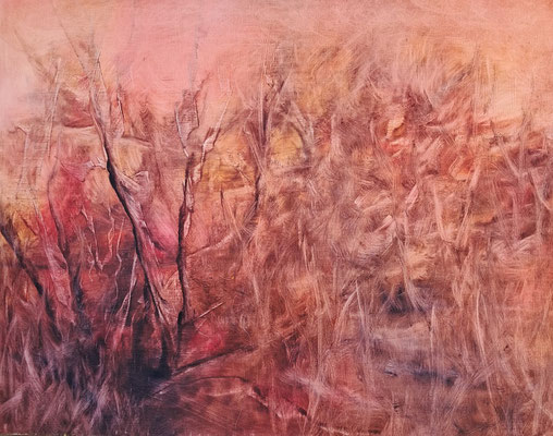 Ungestörte Natur, 60x80 m.R., Öl auf Papier