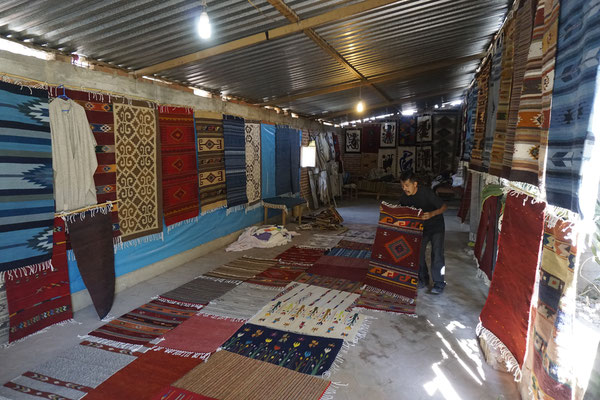 Traditional Rug production