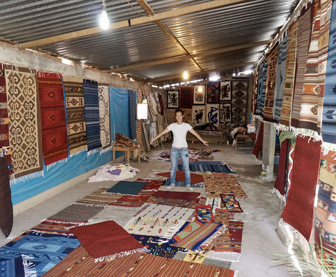 Traditional Rug production