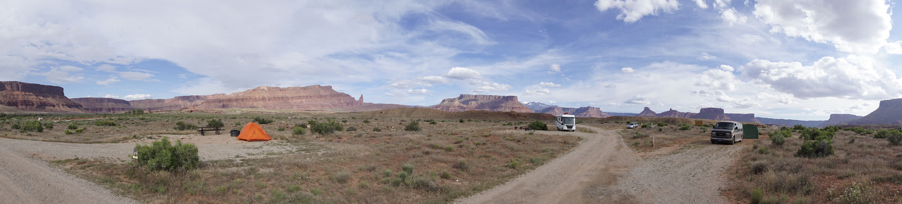Moab, Nice View from our Camping Place