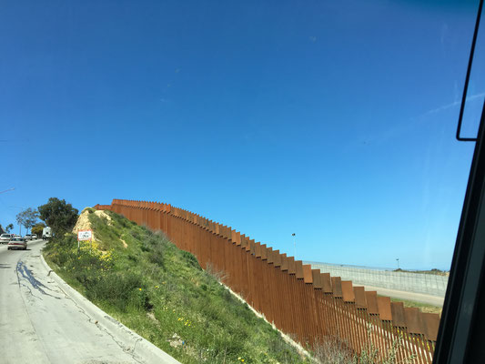 Wall around Mexican  Border