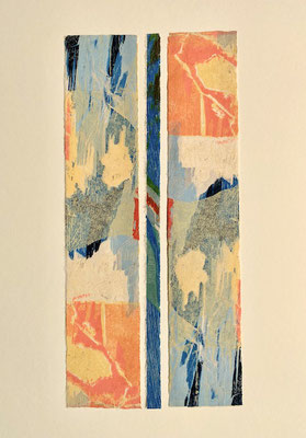 5 houtsnede 50x40 cm