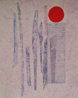 10. ets in chine collé 50x40 cm  unica