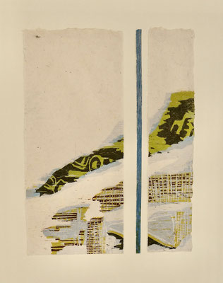 4 houtsnede 50x40 cm