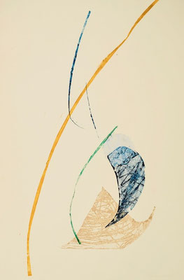 4.  ets in chine collé 60x40 cm