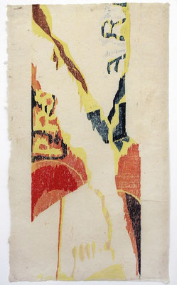 10. houtsnede, Art 102x60 cm