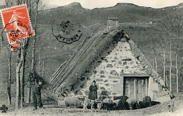 Dans les environs de Salers en 1899
