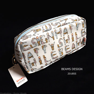 雑貨イラストレーション：「BEAMS DESIGN」2018SS