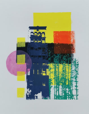 2023_ohne Titel Siebdruck auf Papier 30 x 22 cm