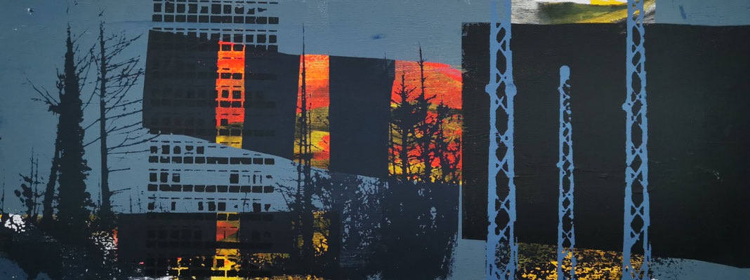 2024_ohne Titel 15x40x3cm Siebdruck auf Holzkörper