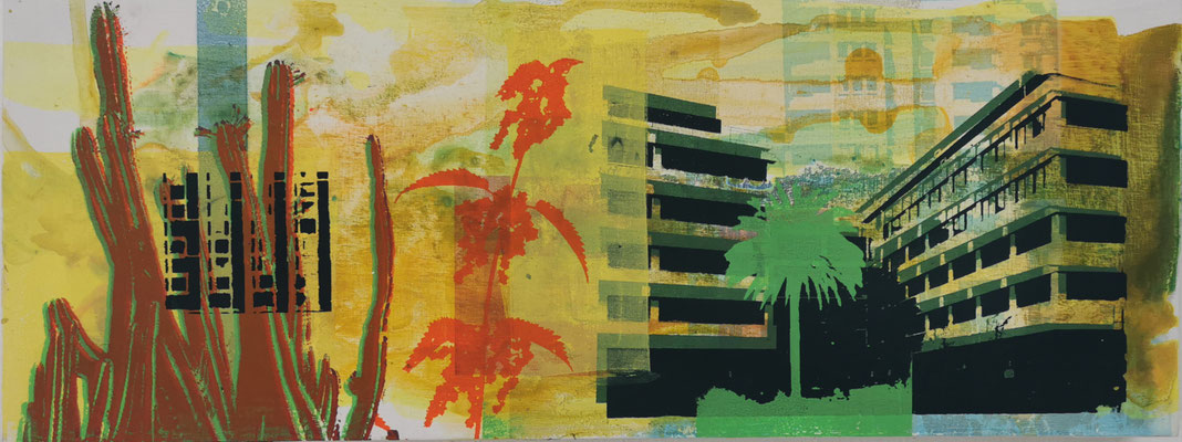 2025_ohne Titel 15x40x3cm Siebdruck auf Holzkörper