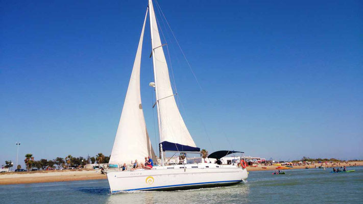 alquiler de veleros en Chiclana