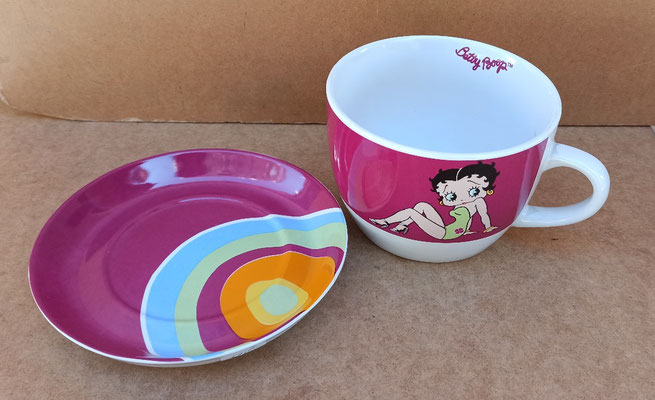Tazón Betty Boop con plato. Ref 5000560