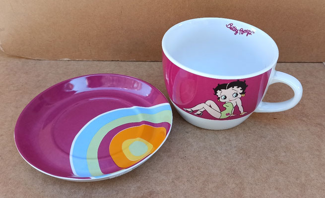 Tazón Betty Boop con plato. Ref 5000560