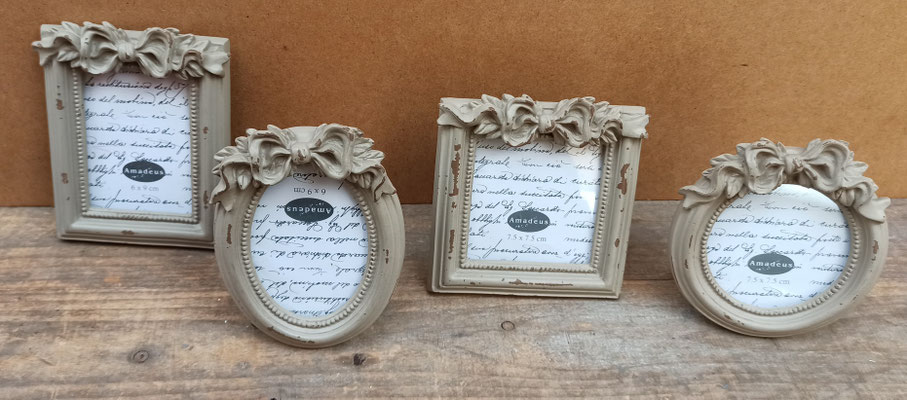 Portafotos resina pequeños. Ref 89056. 12,5X9,5