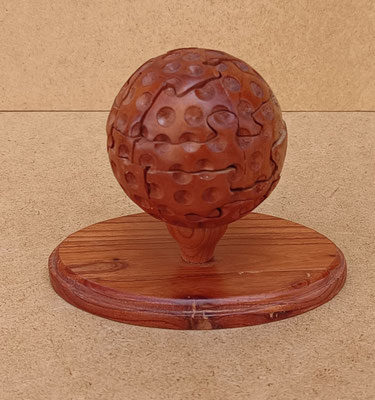 Puzle madera pelota golf. Ref 315012870. 12x14x10