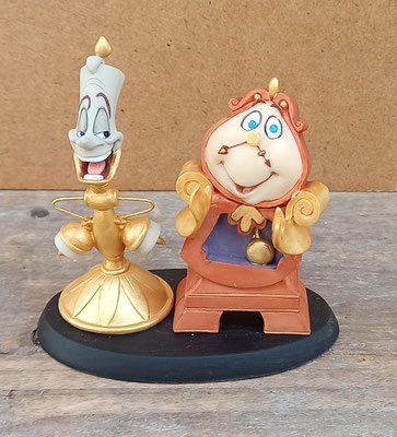 Lumiere y Cogsworth 