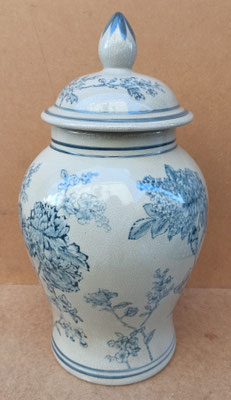 Tibor porcelana. Ref 57513. 43x24. 