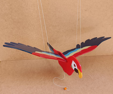 Guacamayo movíl madera para techo. Ref 232002. 49x64x40