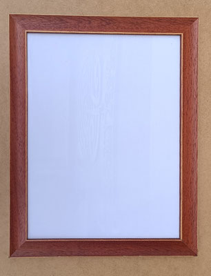 Marco madera para pared. Ref 031194. 46x35,5 exterior. 28,5x38,5 interior