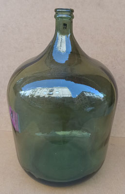 Damajuana vidrio 34 litros. Ref 6053. 56x33