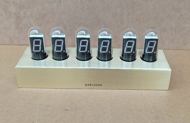 Reloj Cathode de Karlsson. Ref 4207. 28x12x9