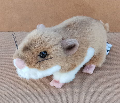 Hamster peluche. 10x20