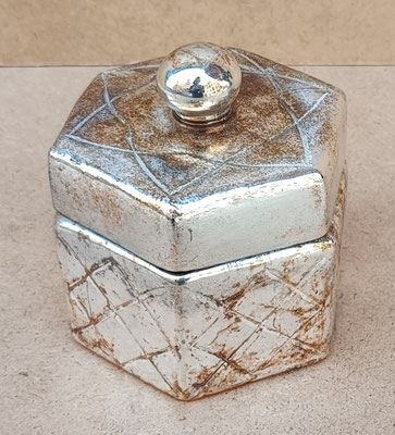 Caja cristal champan. Ref 90764. 10x10