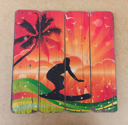 Tabla madera surf. Ref HF687. 40x40